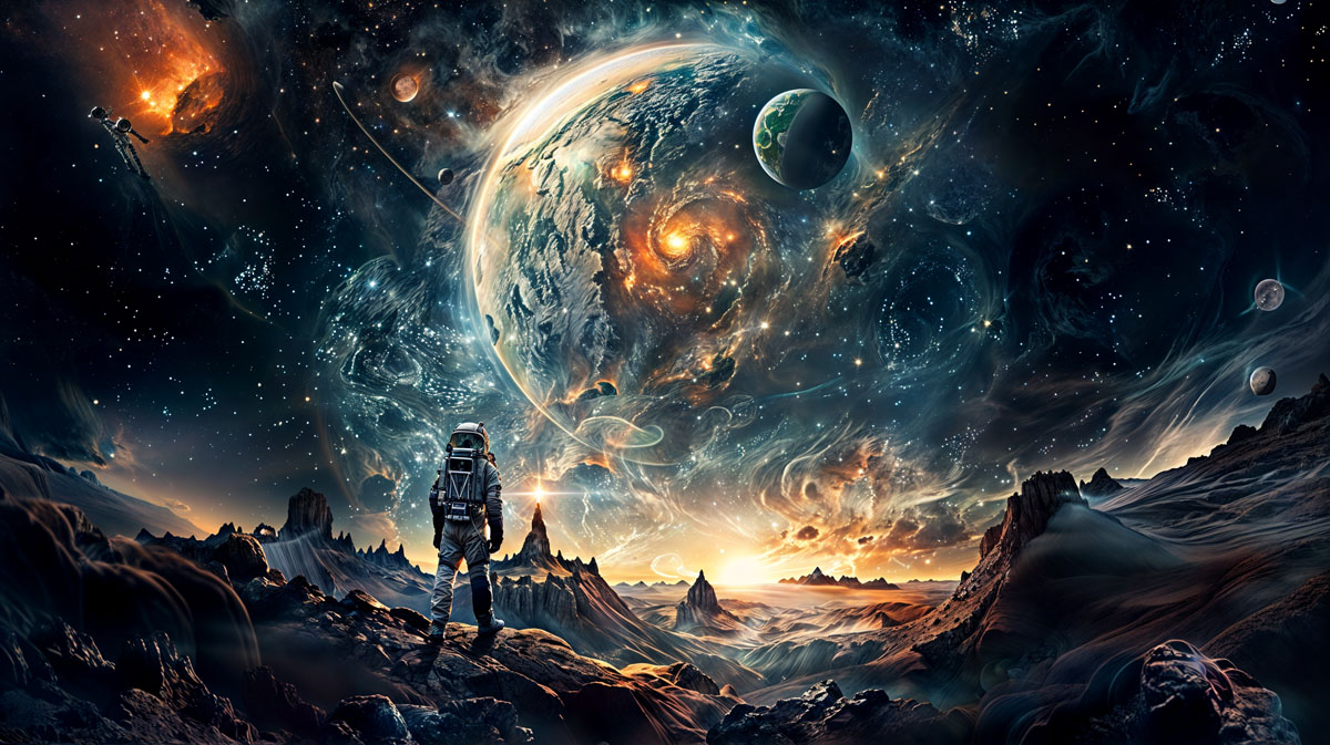 Abstract Sci-Fi